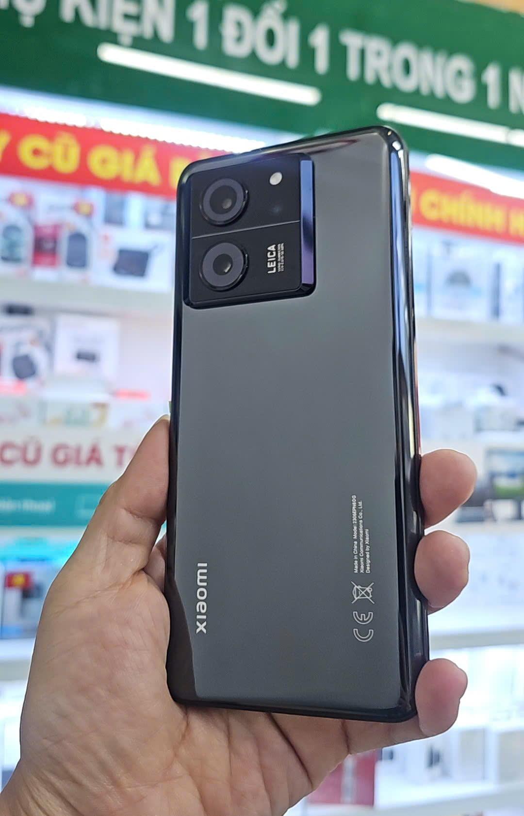 Điện thoại di động Xiaomi 13T - Đen (2306EPN60G) 6.67/MTK D8200 Ultra -  Cũ