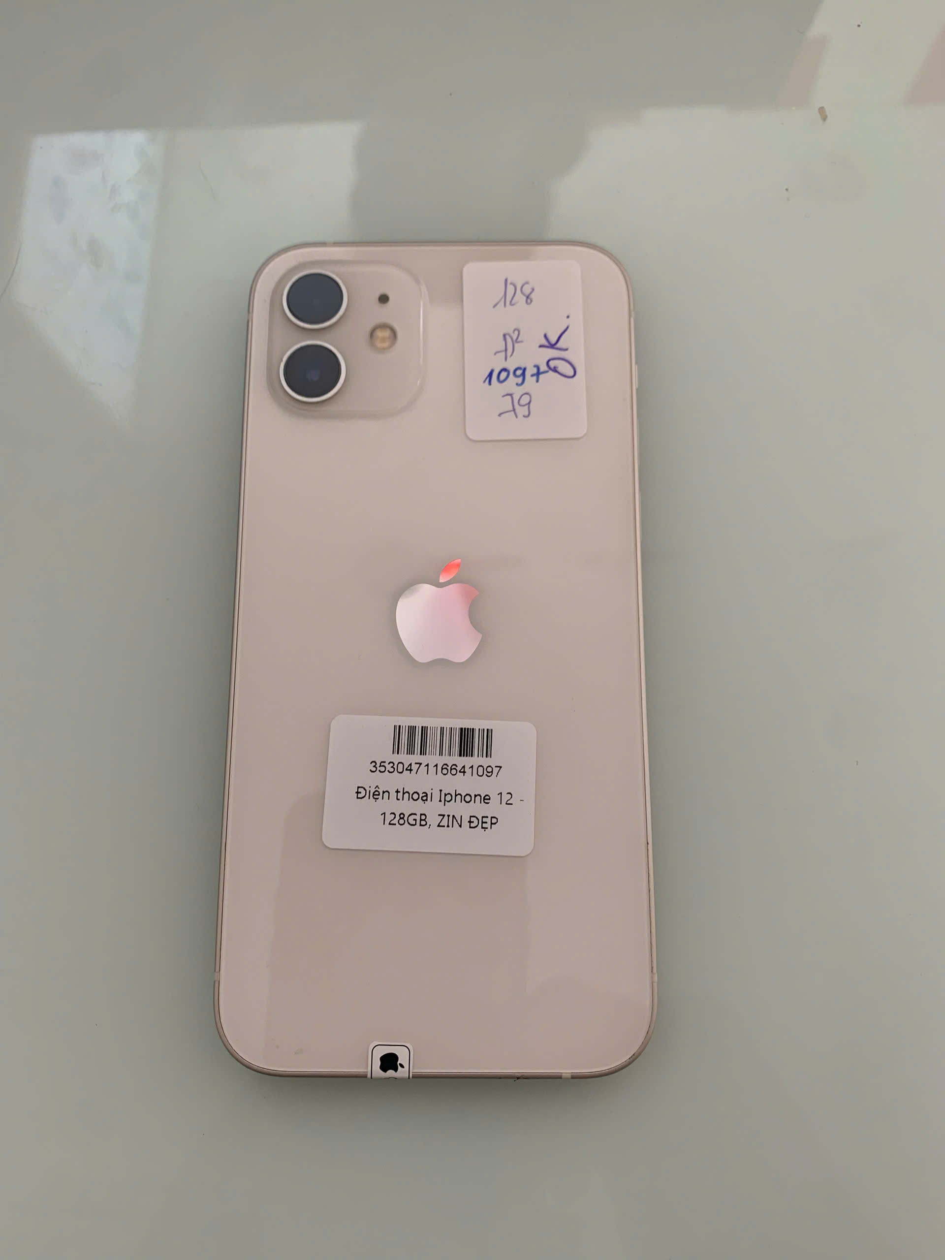 ĐTDĐ Apple iPhone 12 128GB White - cũ - 3*******6641097 - IPC12128WT