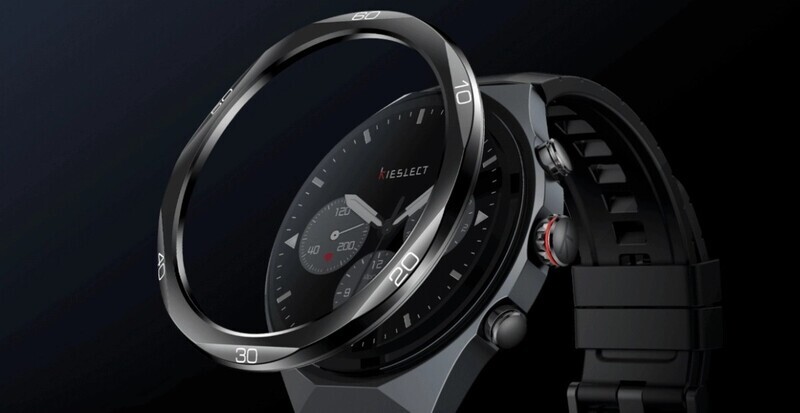 Thiết kế cao cấp với nano-ceramic và hợp kim hàng không của đồng hồ thông minh Kieslect Elite 2