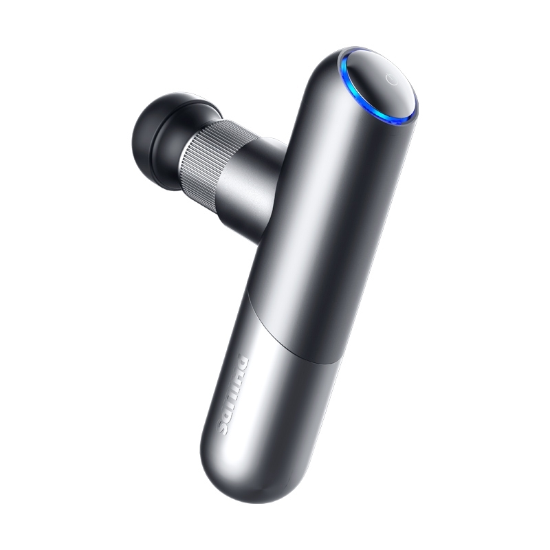 Thời gian sử dụng ấn tượng, tối ưu cho người bận rộn của máy massage thể thao mini Philips PPM7501