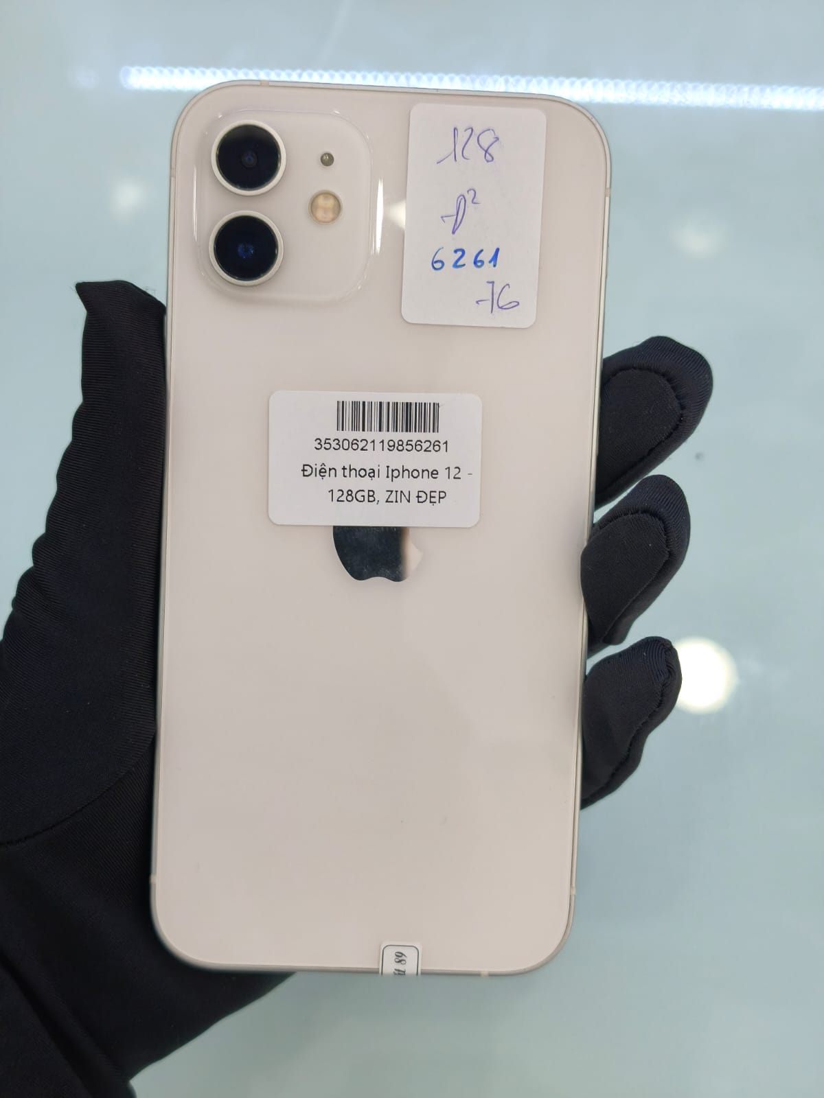 ĐTDĐ Apple iPhone 12 128GB White - cũ 