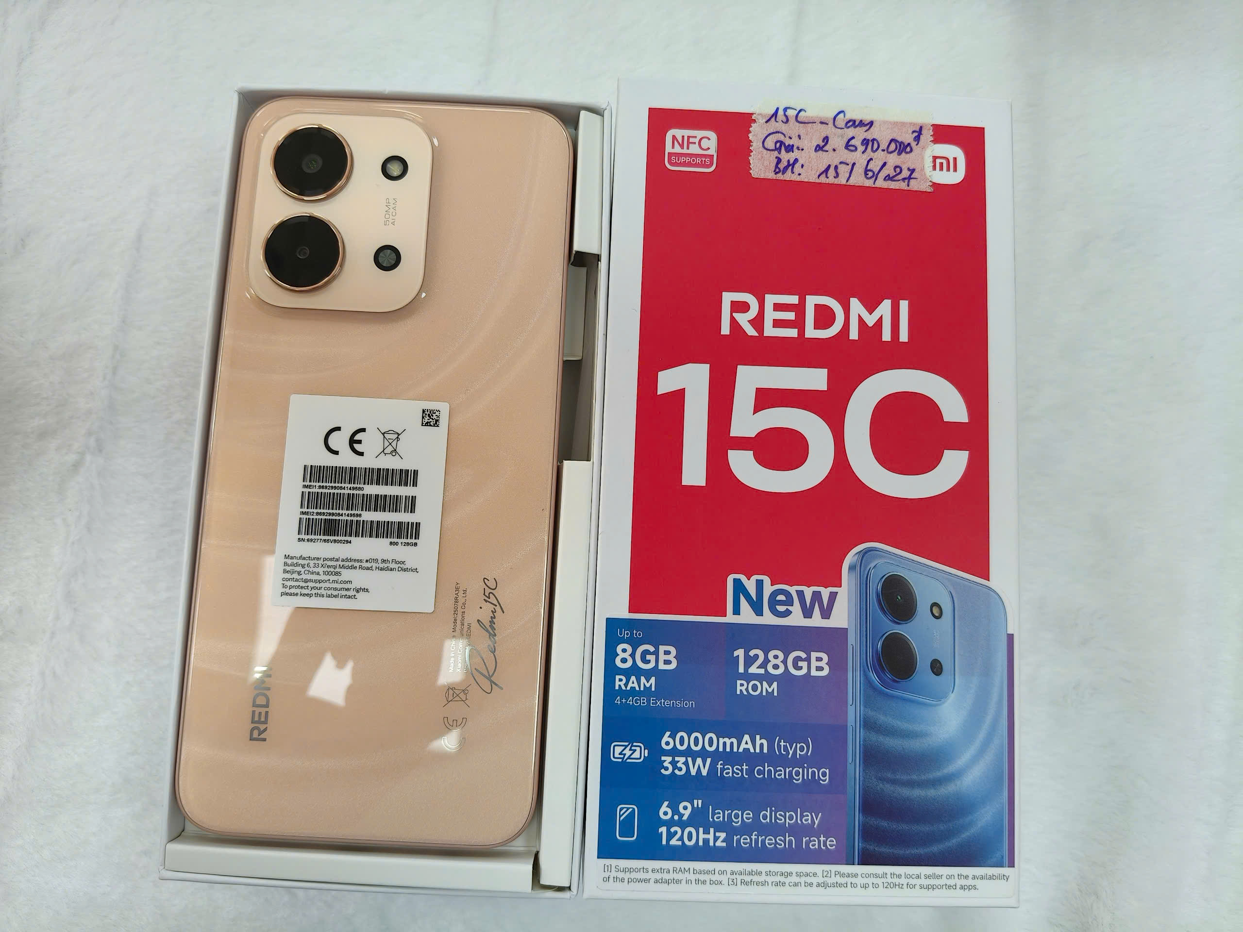Xiaomi Redmi 15C 4GB/128GB