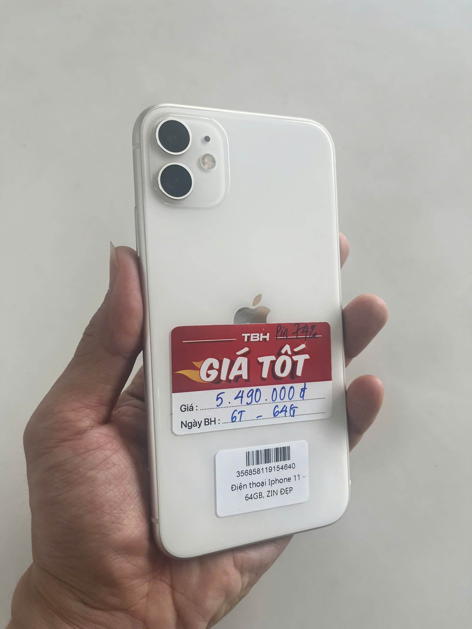 IPhone 11 64GB White cũ