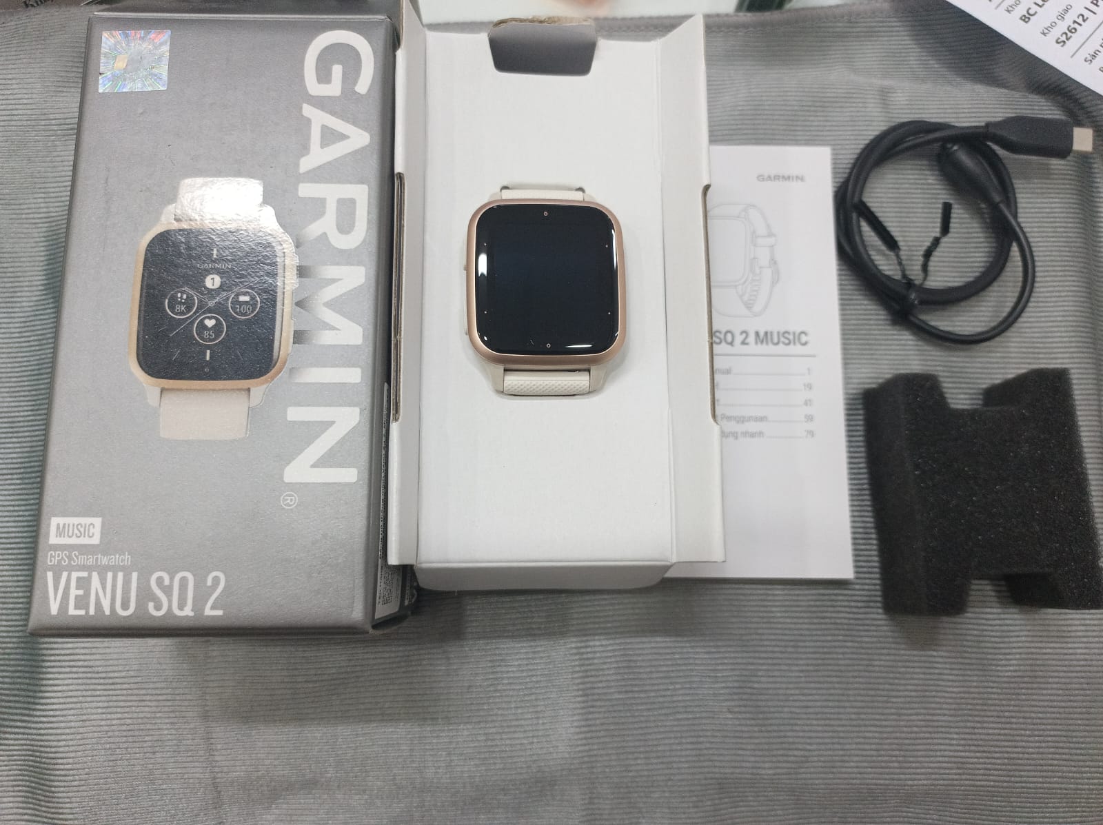DEMO Đồng hồ thông minh Garmin Venu Sq 2 Music, KOR/SEA