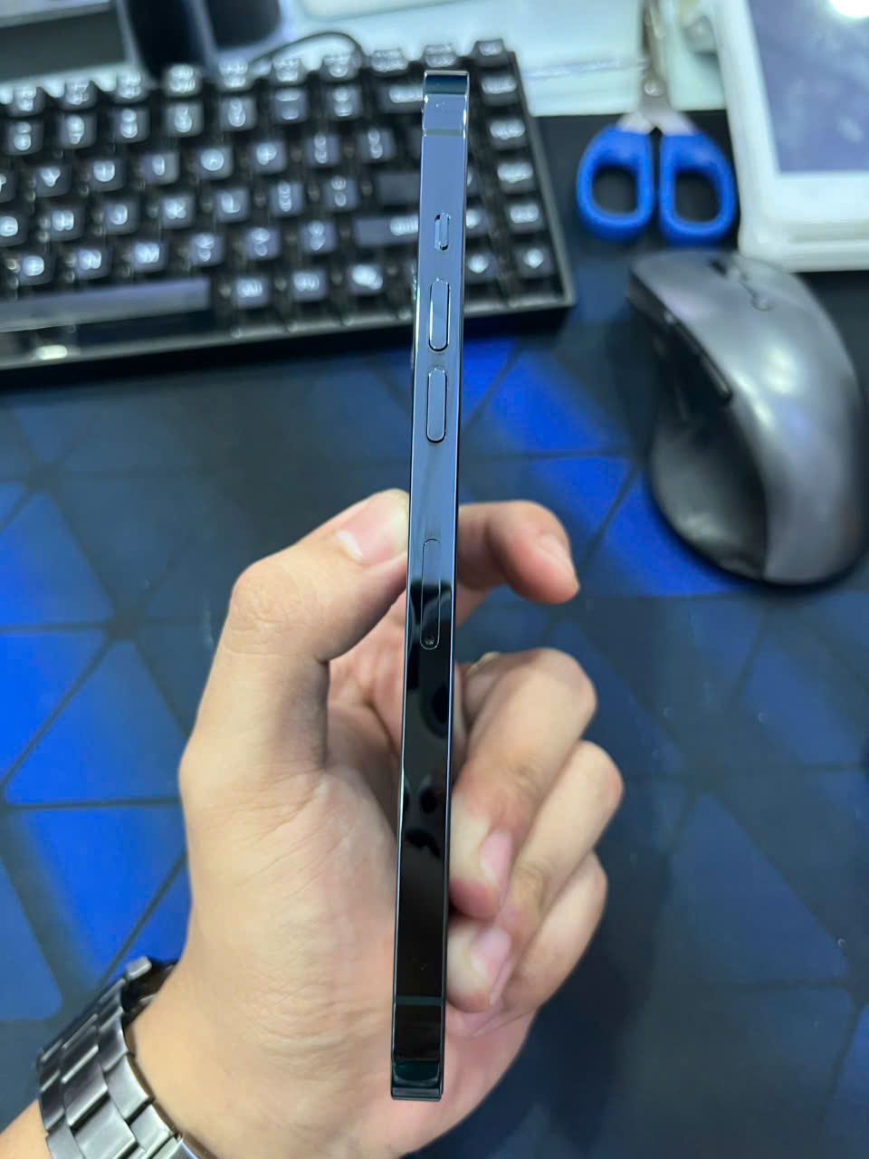 ĐTDĐ Apple iPhone 12 Pro Max 128GB Pacific Blue - Cũ