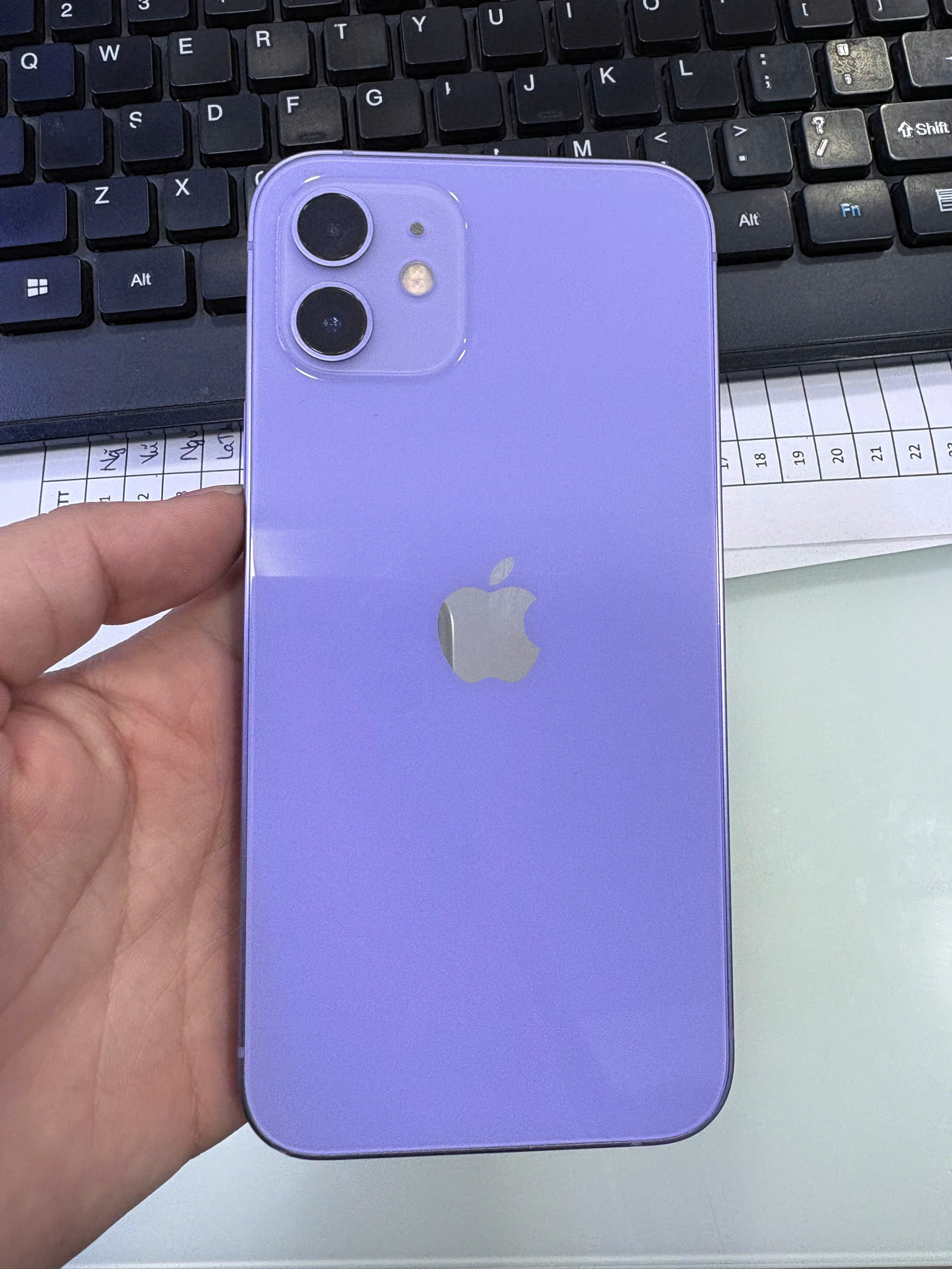 ĐTDĐ Apple iPhone 12 128GB Purple_MJNP3VN/A - Sqnv4gkgj60 - IPH12128P- TBH