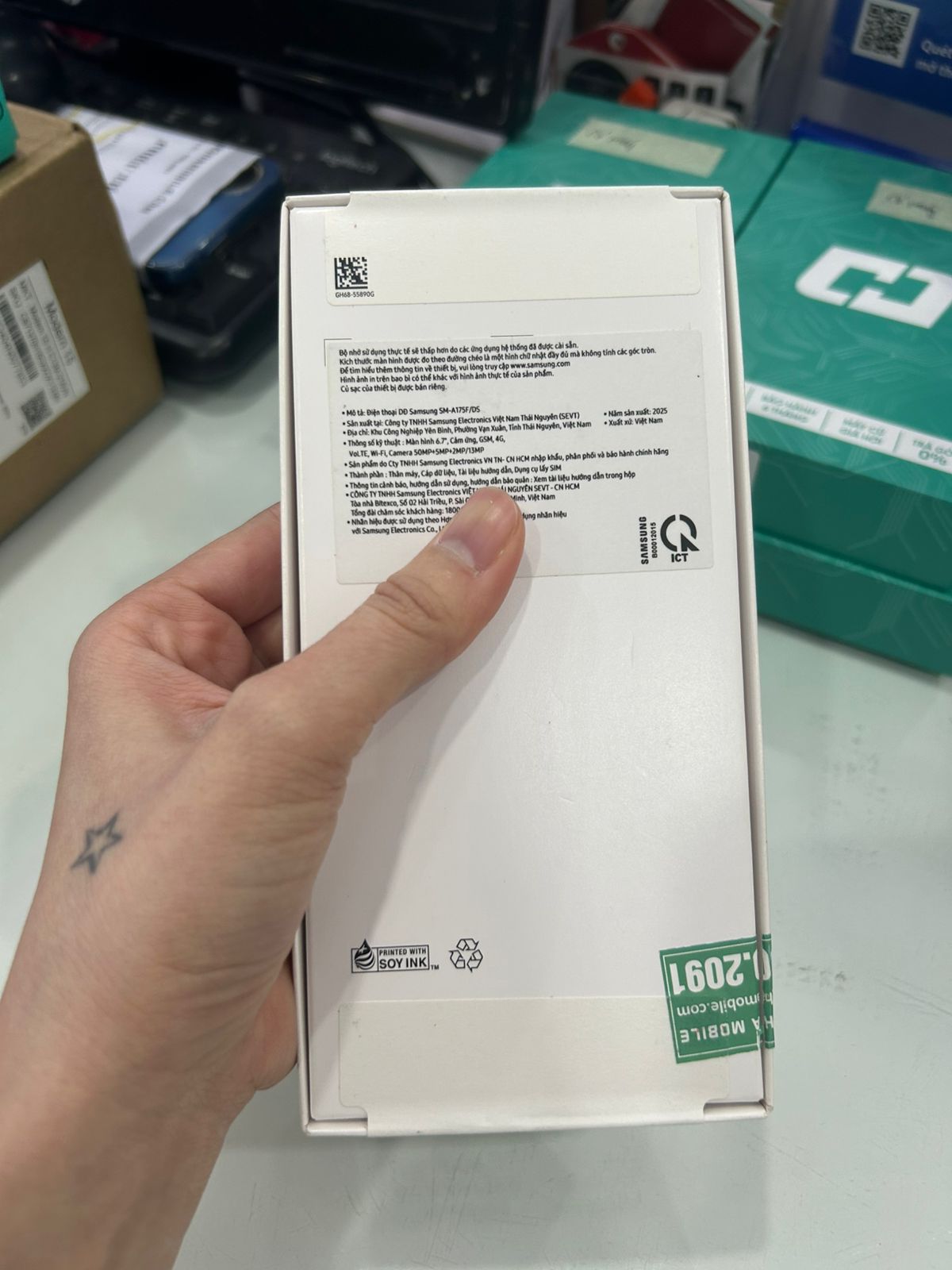 ĐTDĐ Samsung A17 LTE, Samsung SM-A175F/DS,8+128, Đen