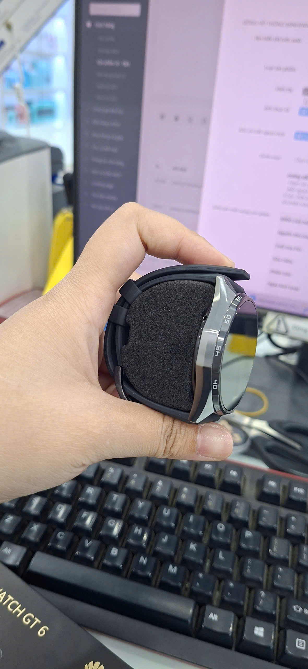 Đồng hồ thông minh Huawei GT 6 46mm - Màu Đen dây cao su