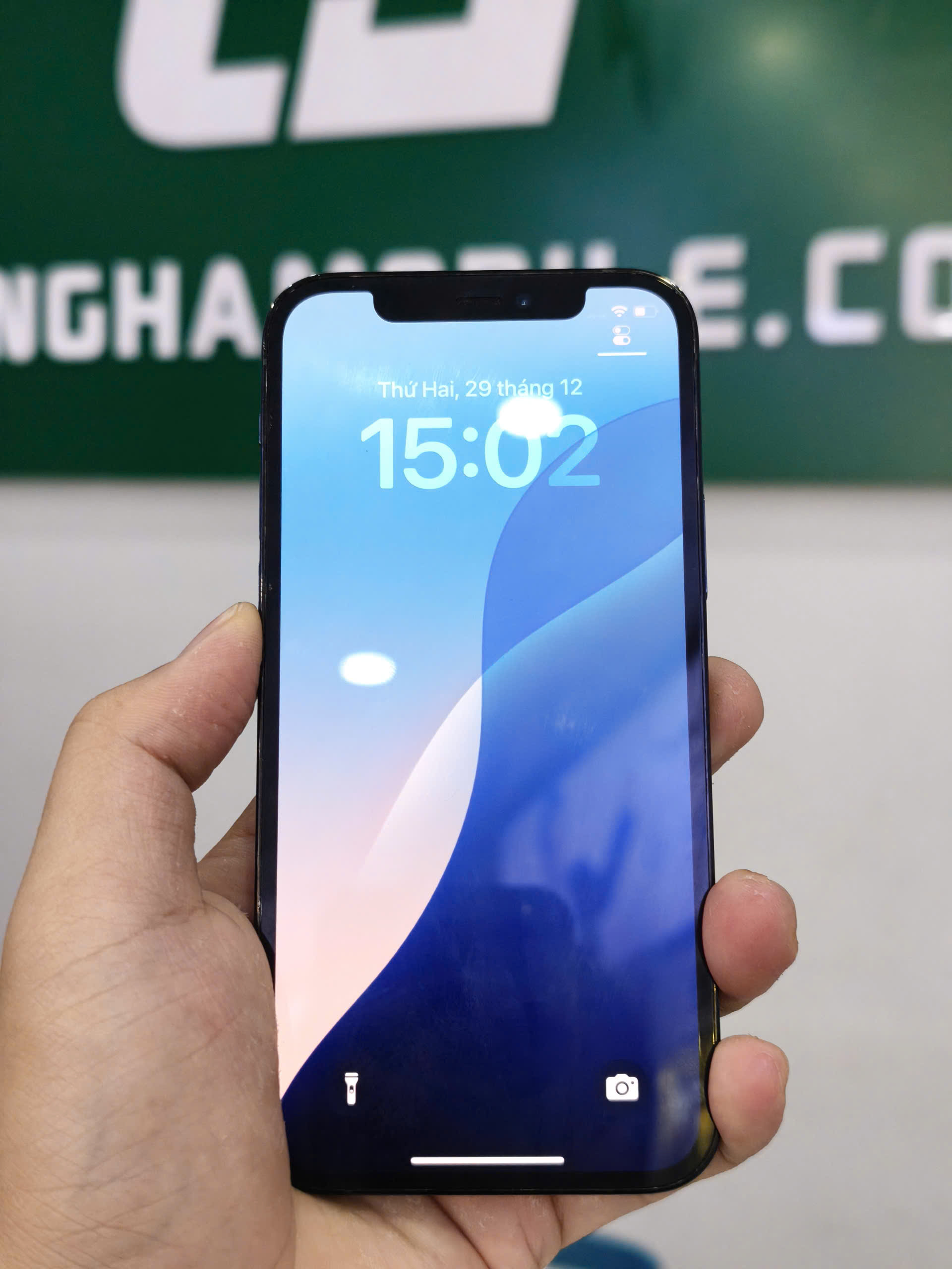 ĐTDĐ Apple iPhone 12 Pro 128GB Pacific Blue_MGMN3VN/A - DNPDTJ7G0D83 - IPH12P128E