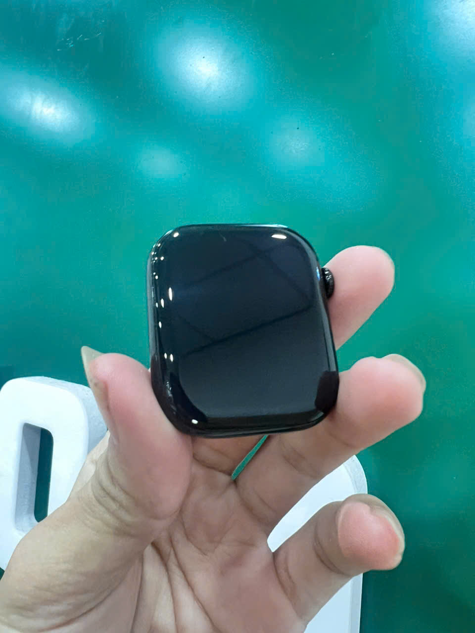  Apple Watch Series 10 GPS 46mm Jet Black Aluminium Case with Black Sport Band 