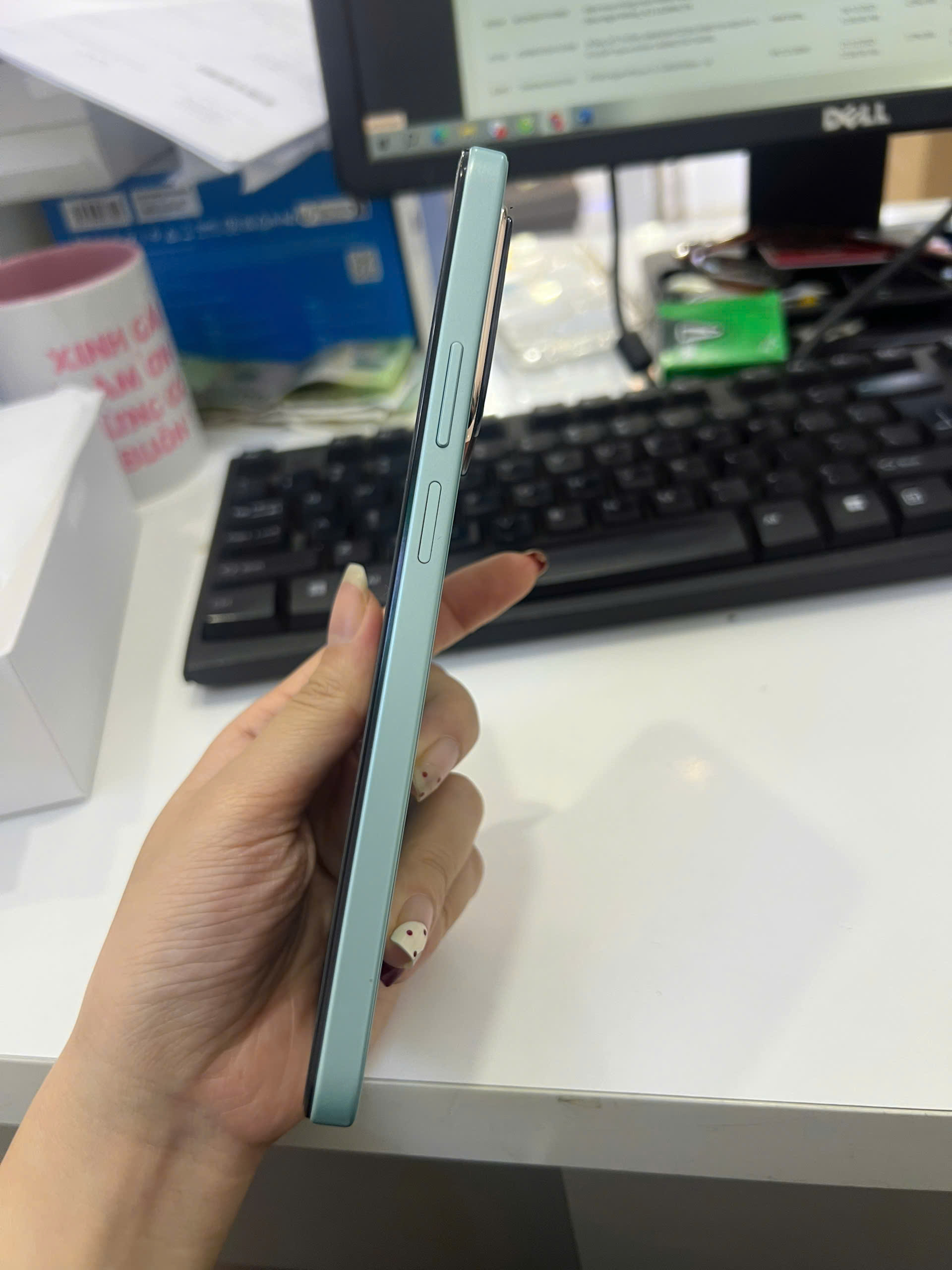 Điện thoại di động Honor X7d (8+256GB) Xanh (Ocean Cyan)_LGN-LX2 - 865779082261002 - LGNLX2256OCEAN