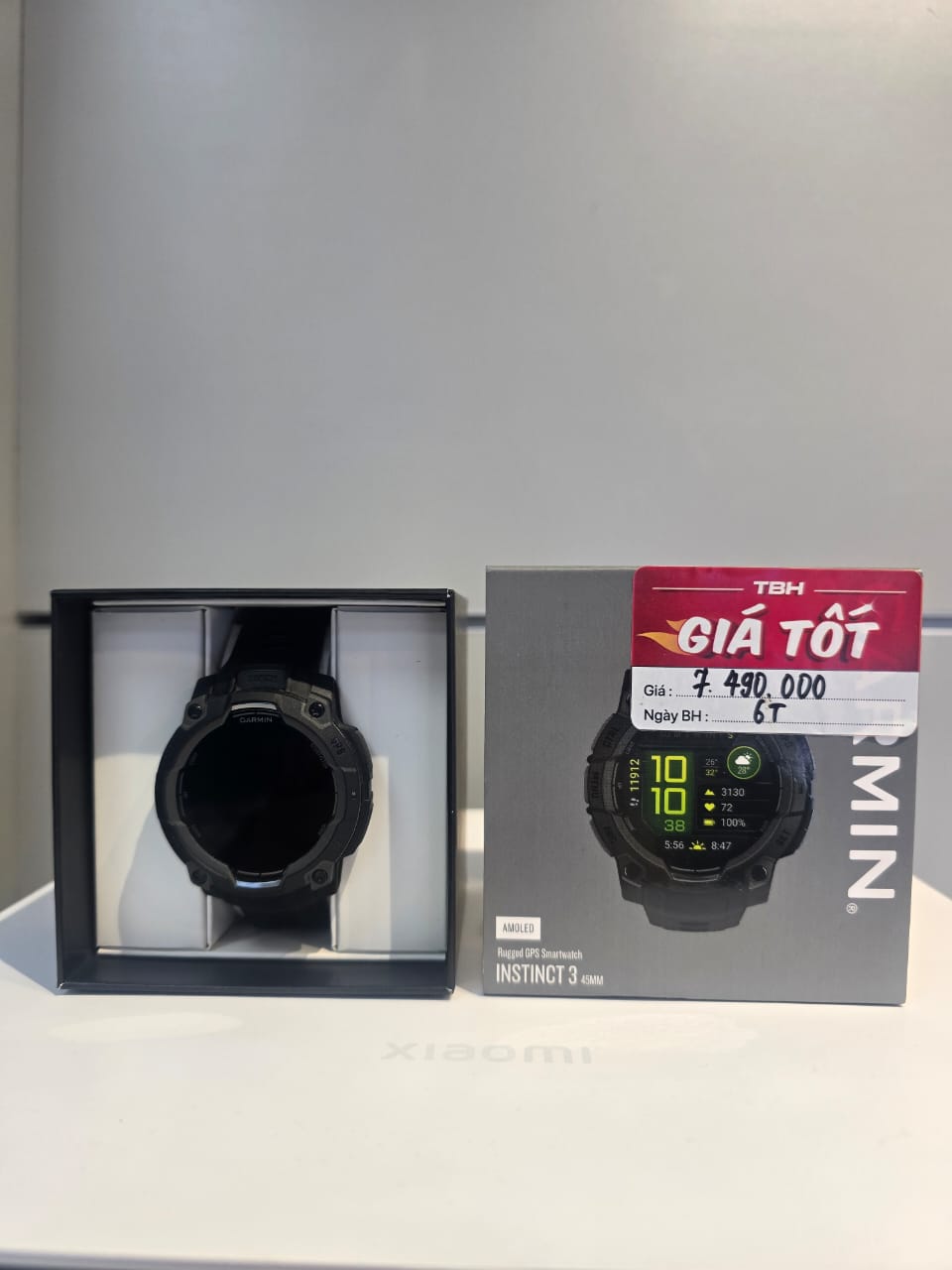 Đồng hồ thông minh Garmin Instinct 3 45MM Amoled TBH