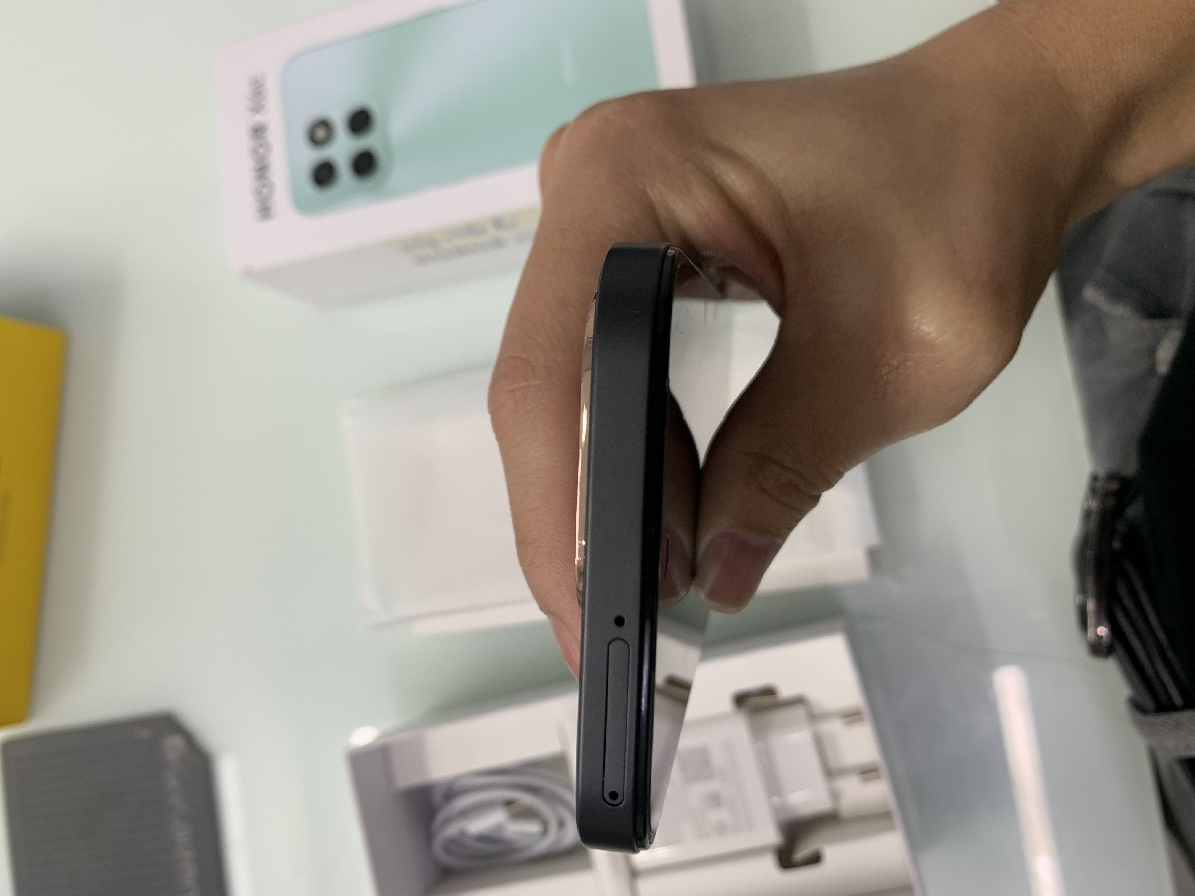 Điện thoại thông minh Honor X6c (6+128GB) Đen (Midnight Black)