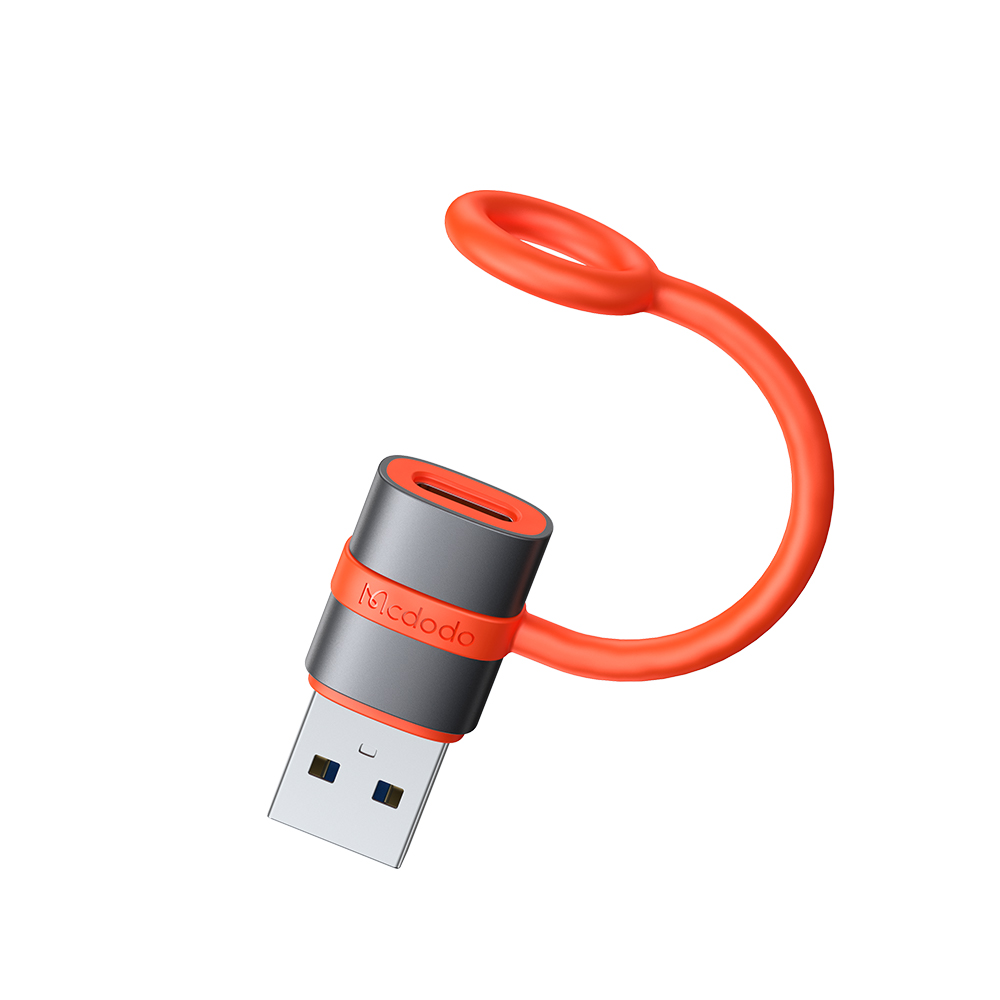 Bộ chuyển đổi USB-C sang USB-A có móc silicon