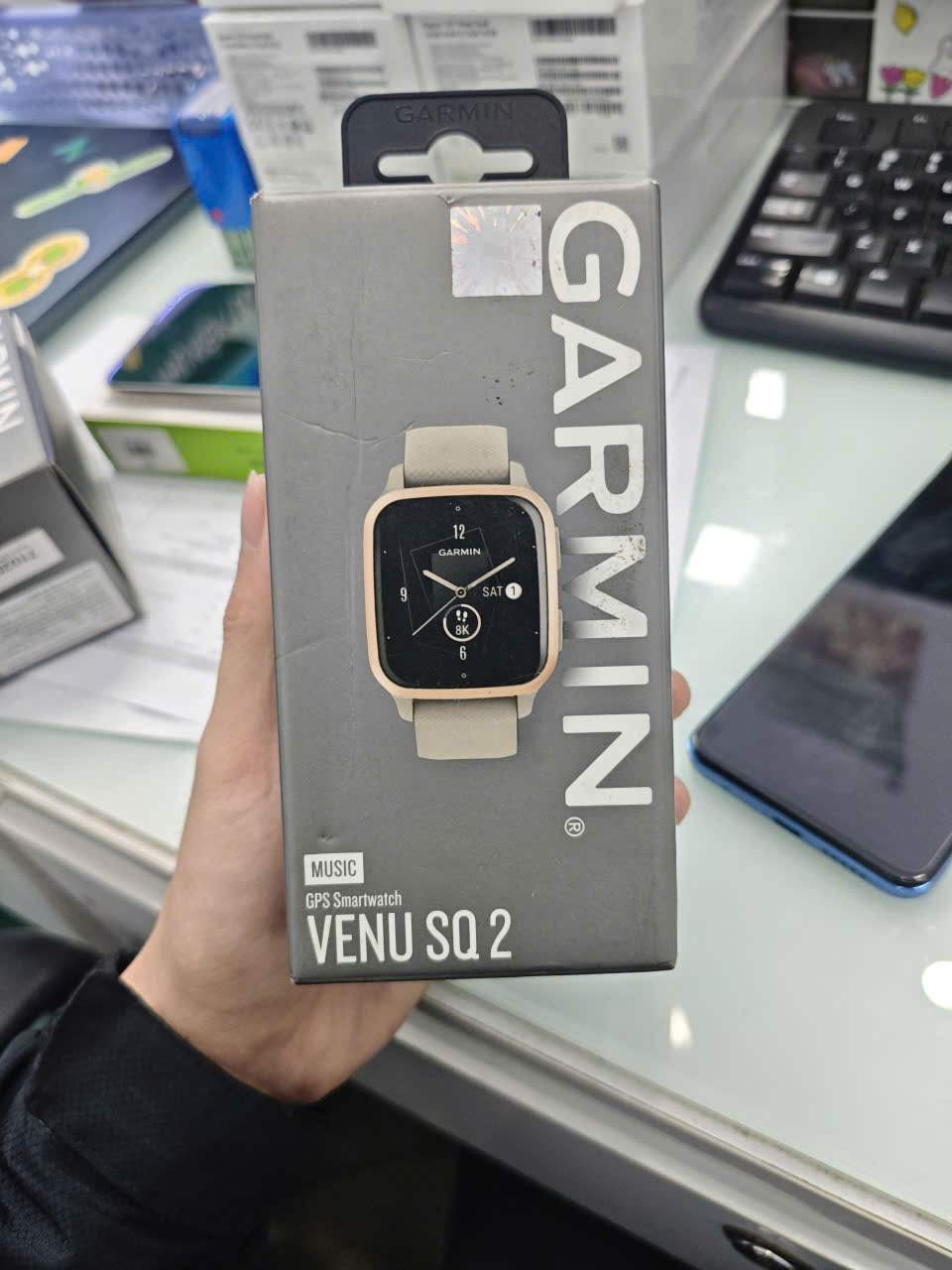 Đồng hồ thông minh Garmin Venu Sq 2 Music cũ TBH