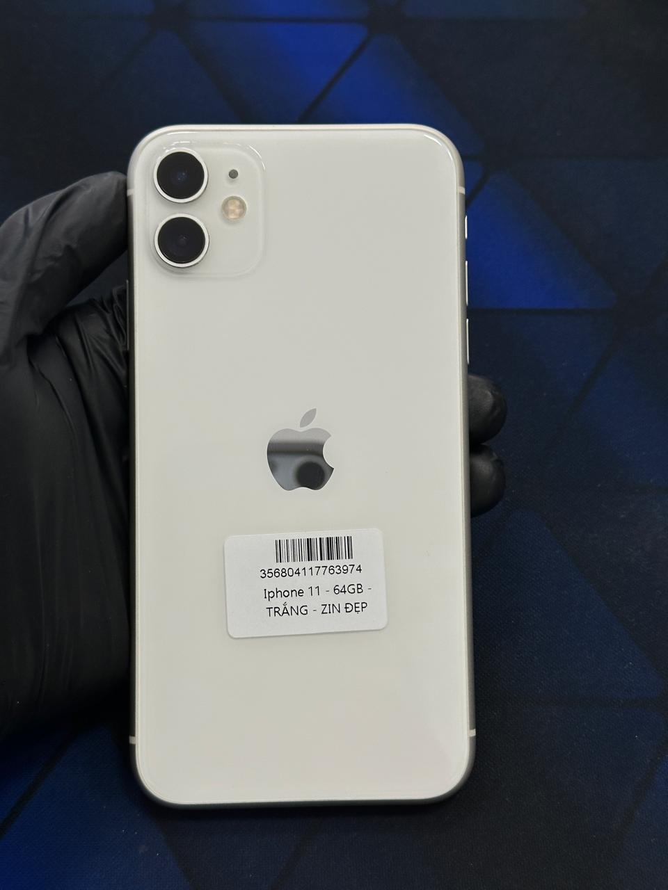 iphone 11 - 64GB - Trắng - VC/A