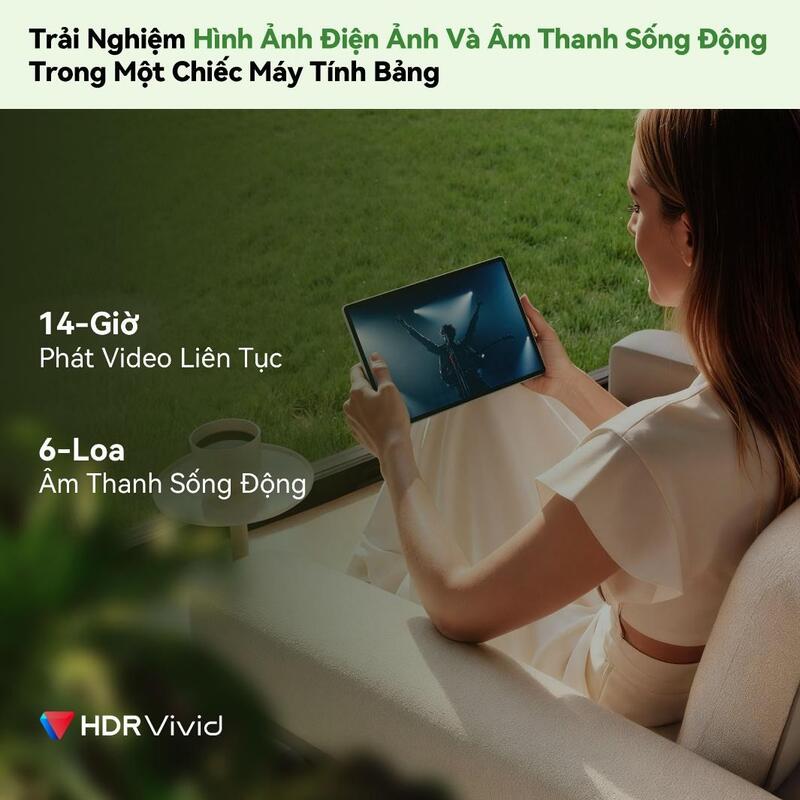 HUAWEI MatePad 12 X tối ưu trải nghiệm giải trí nhờ Wi-Fi 7, kết hợp HUAWEI SOUND cho trải nghiệm giải trí trọn vẹn