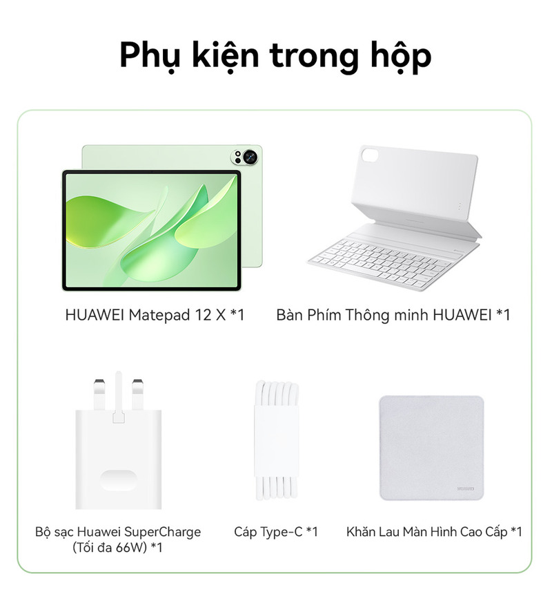 Giá bán tham khảo máy tính bảng HUAWEI MatePad 12 X