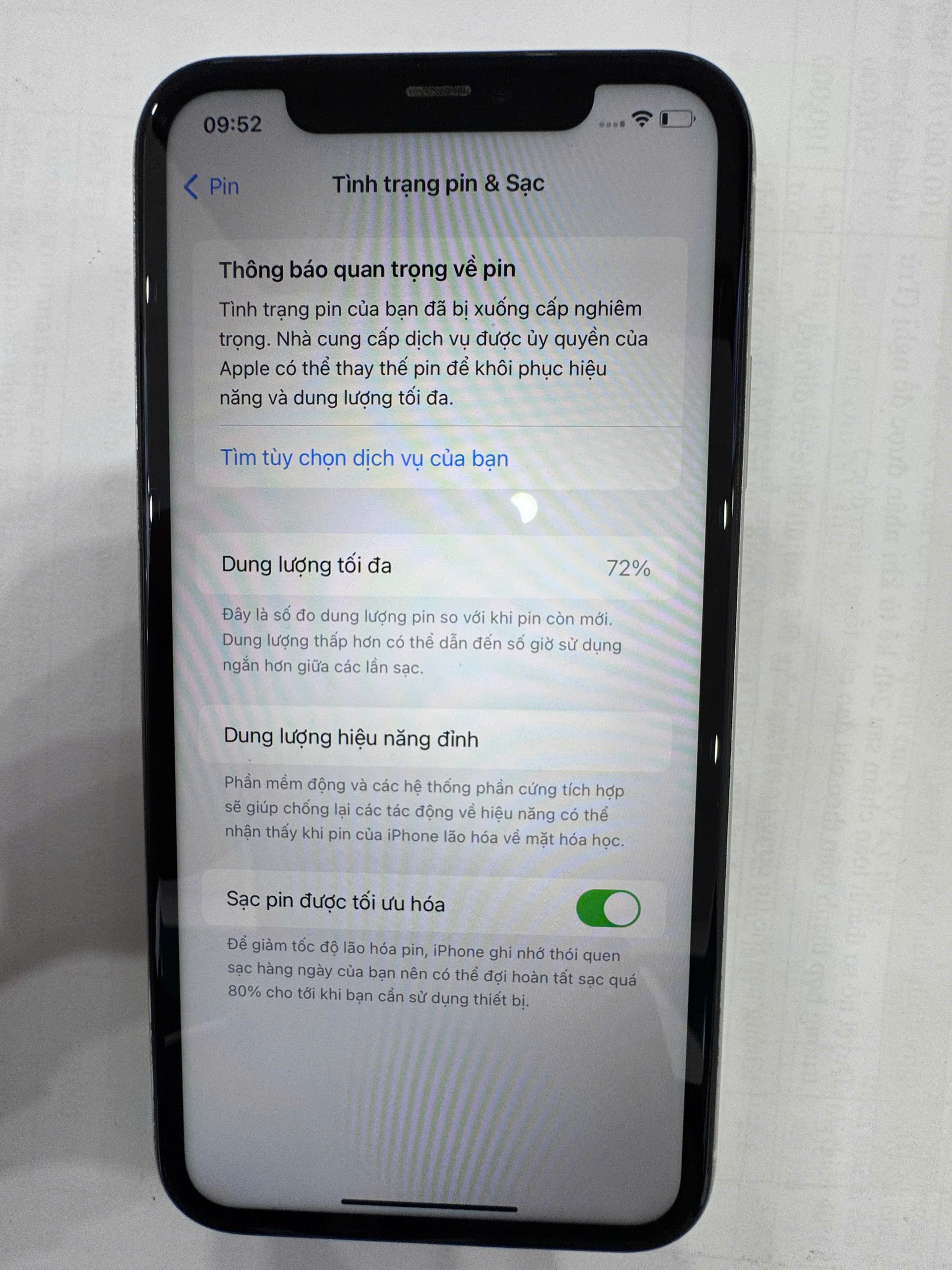 Iphone 11 128GB Cũ - White - 351082460178513 - IC11128W