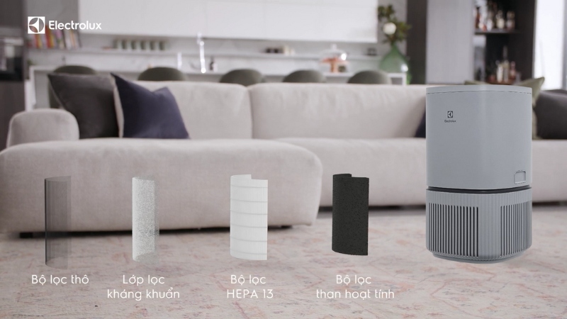 Sử dụng công nghệ lọc đa tầng.