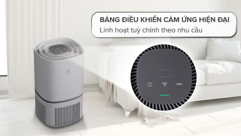 Cơ chế lọc đảm bảo chất lượng không khí.
