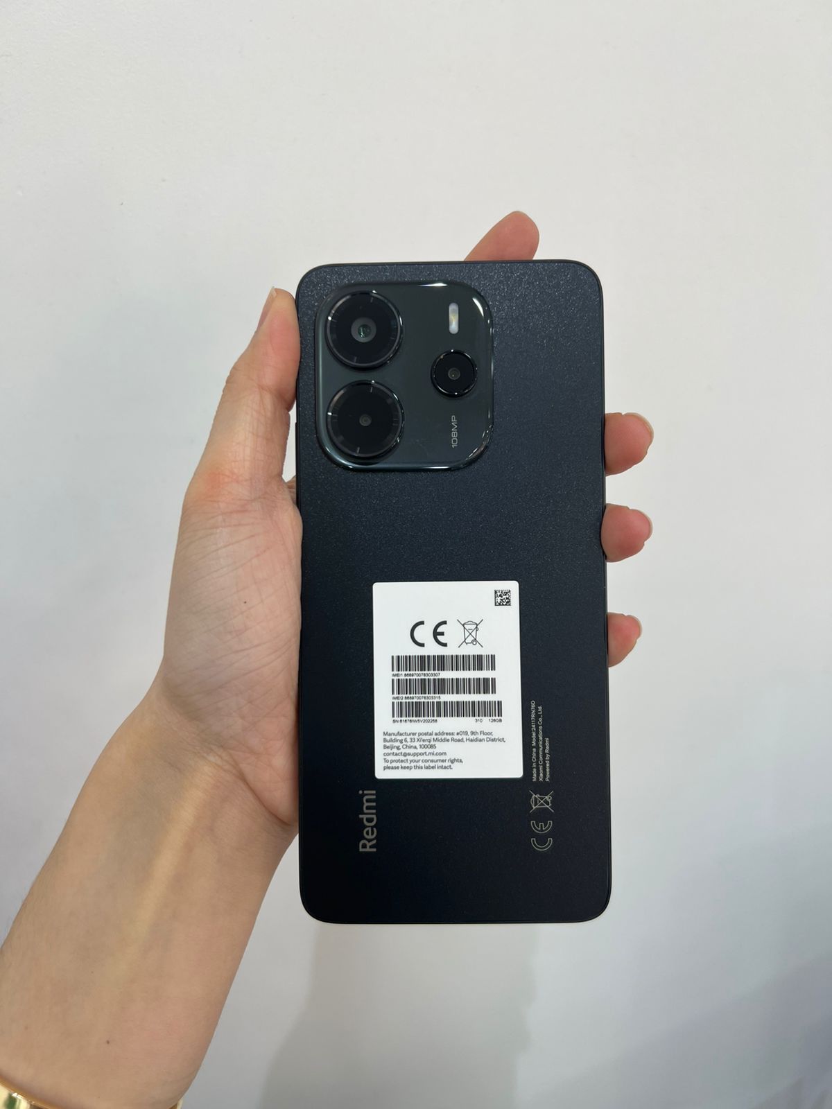 ĐIỆN THOẠI DI ĐỘNG (TEL) REDMI NOTE 14 6.67/MTK G99Ultra/6G/128G/108+2+2MP/20MP/5500mAh (24117RN76O)/ĐEN 