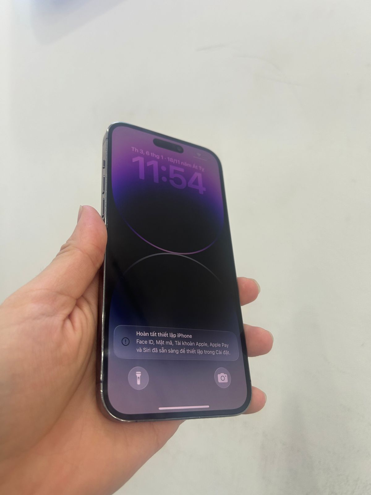 ĐTDĐ Apple iPhone 14 Pro Max 128GB Deep Purple_MQ9T3VN/A