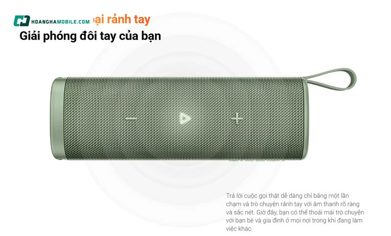 Loa Bluetooth Xiaomi Sound Outdoor tích hợp micro, tiện gọi rảnh tay và sử dụng linh hoạt hơn Loa Bluetooth Xiaomi Sound Outdoor tích hợp micro, tiện gọi rảnh tay và sử dụng linh hoạt hơn