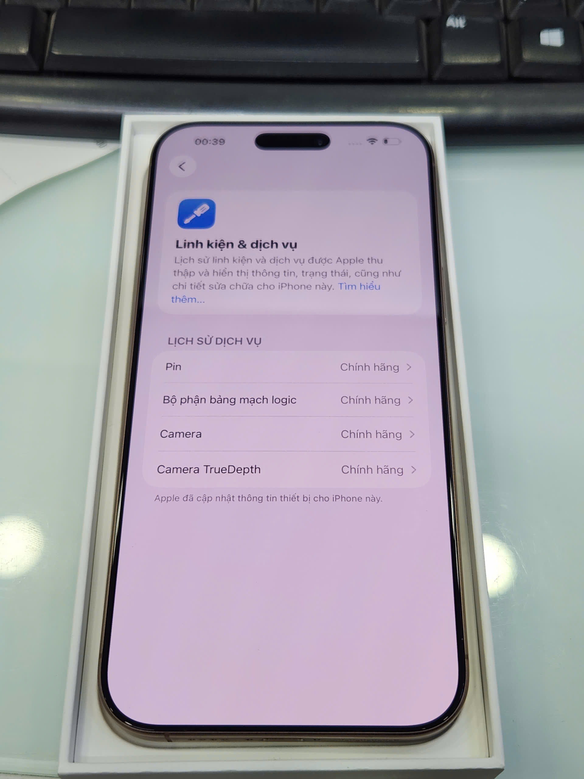 iPhone 16 Pro Max 256GB - Chính hãng VN/A TBH