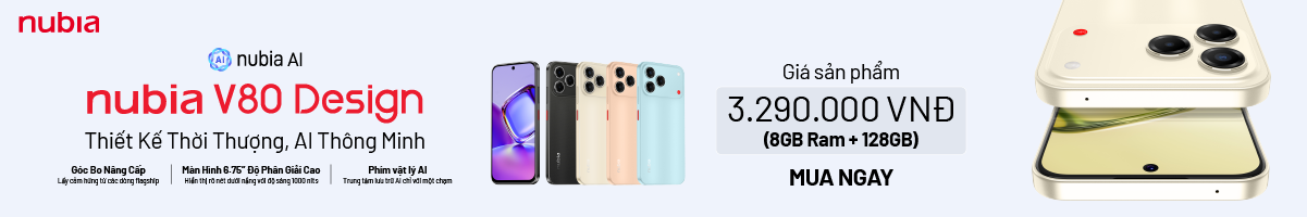 Nubia V80 Design