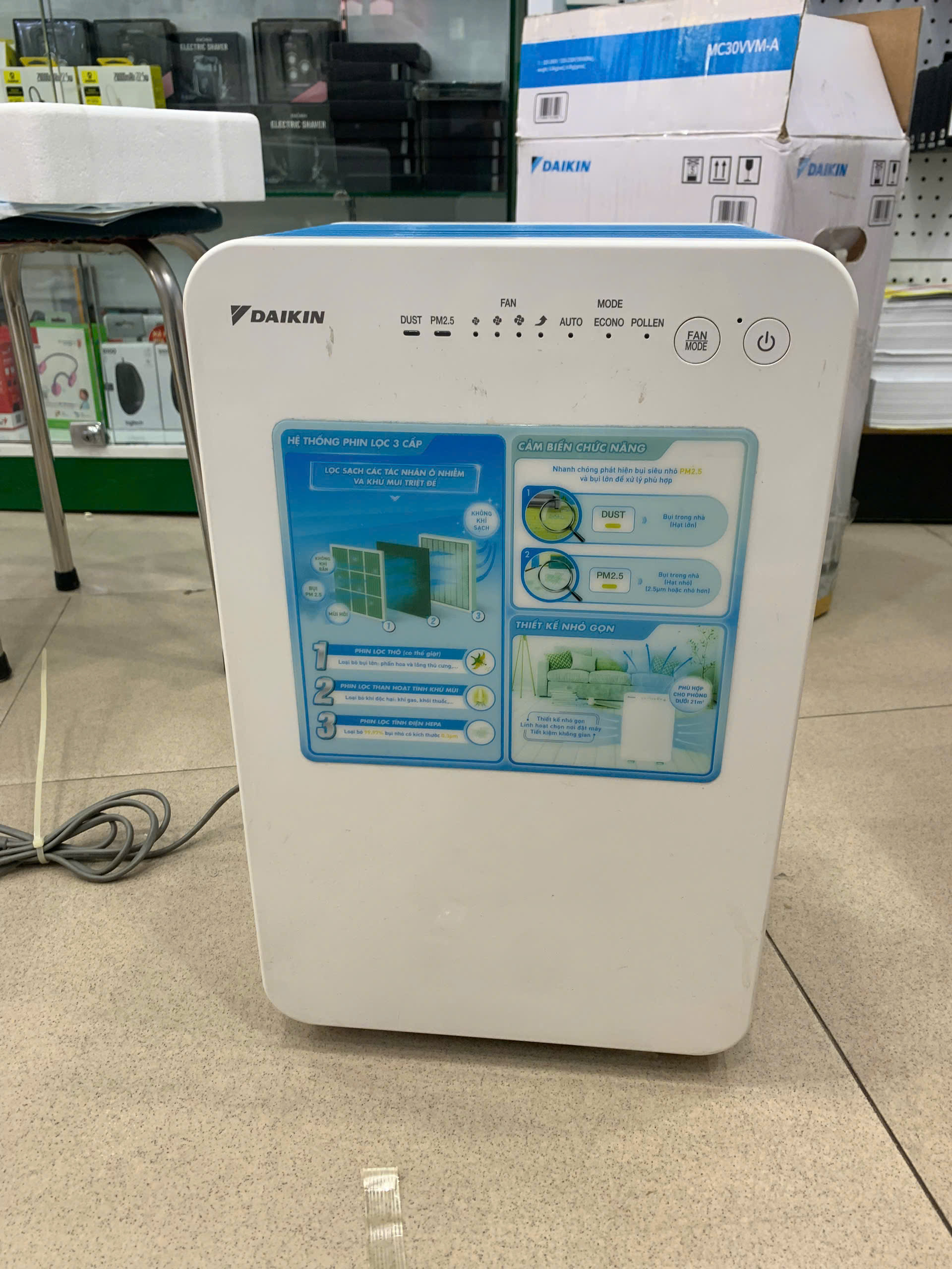 Máy lọc không khí Daikin MC30VVM-A - Chính hãng TBH