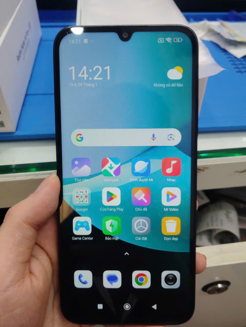 ĐIỆN THOẠI DI ĐỘNG (TEL) REDMI 15C 6.9"/MTK Helio G81 Ultra/4G/128G/50MP+QVGA/8MP/6000mAh (25078RA3EY)/ĐEN (6932554446833)/TN - 