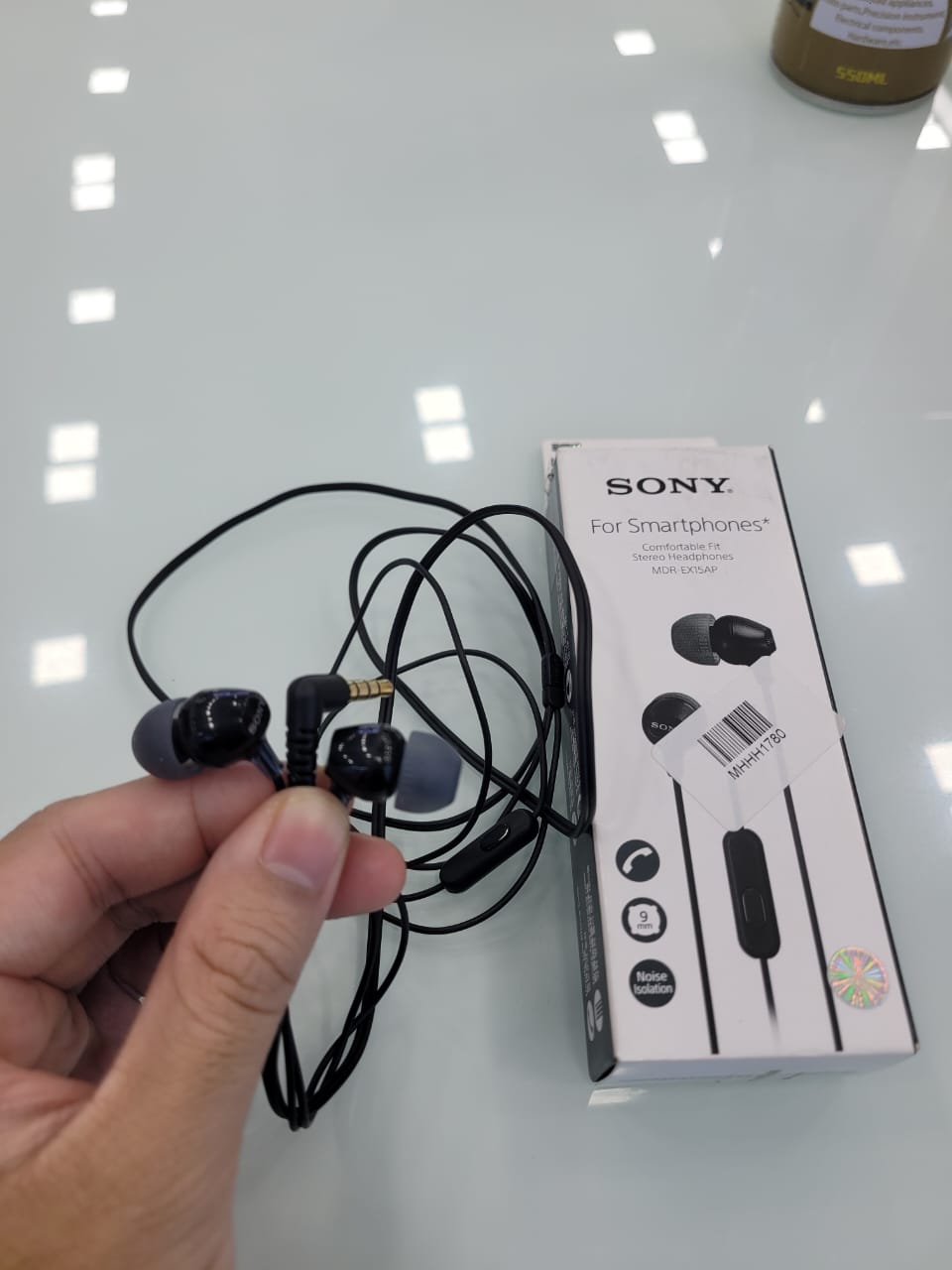Tai nghe Sony MDR-EX15APBZE Black - CŨ