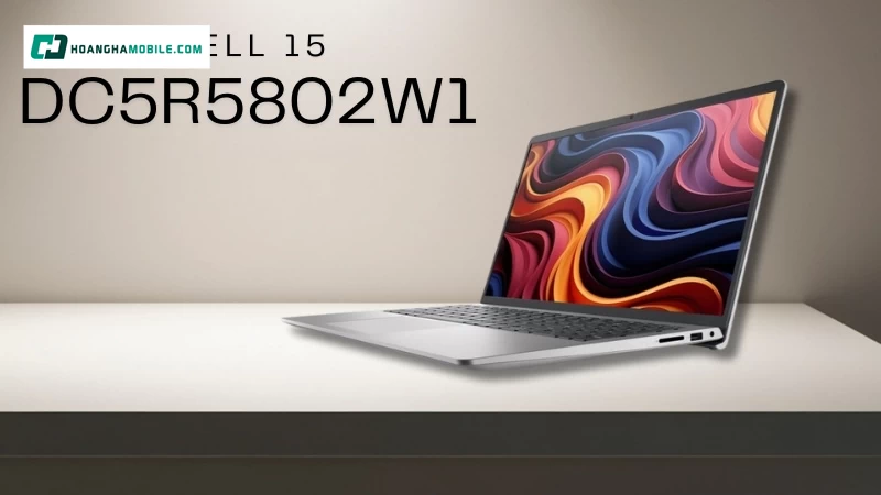 Laptop Dell 15 DC5R5802W1 với RAM 16GB & SSD 512GB đáp ứng tốt các tác vụ đa nhiệm Laptop Dell 15 DC5R5802W1 với RAM 16GB & SSD 512GB đáp ứng tốt các tác vụ đa nhiệm