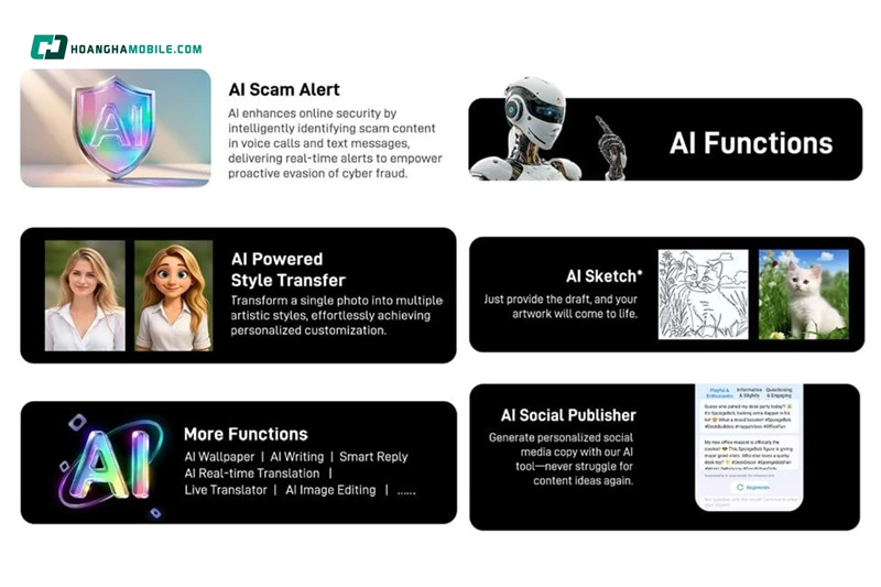 Trang bị nút AI vật lý chuyên dụng. Trang bị nút AI vật lý chuyên dụng.