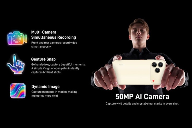 Camera AI 50MP đáp ứng mọi nhu cầu.