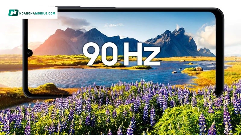 Màn hình tần số quét cao 90Hz. Màn hình tần số quét cao 90Hz.