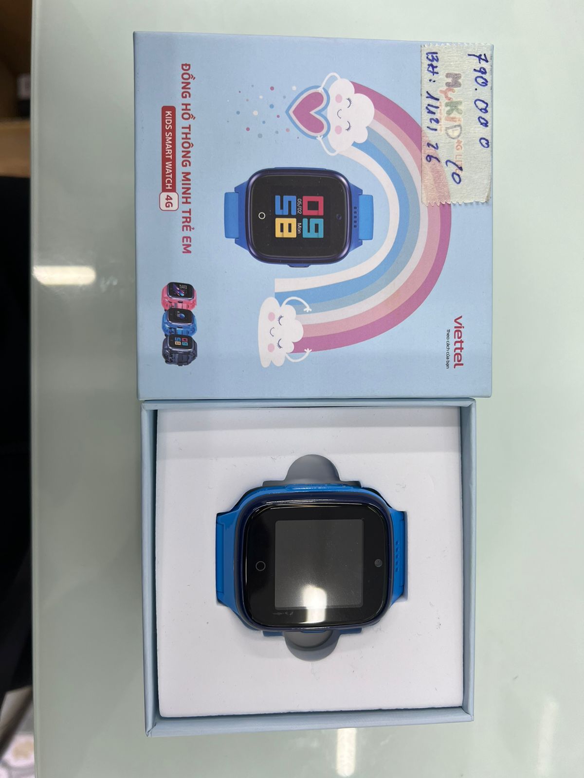 Đồng hồ thông minh trẻ em MyKid 4G Lite, màu Xanh