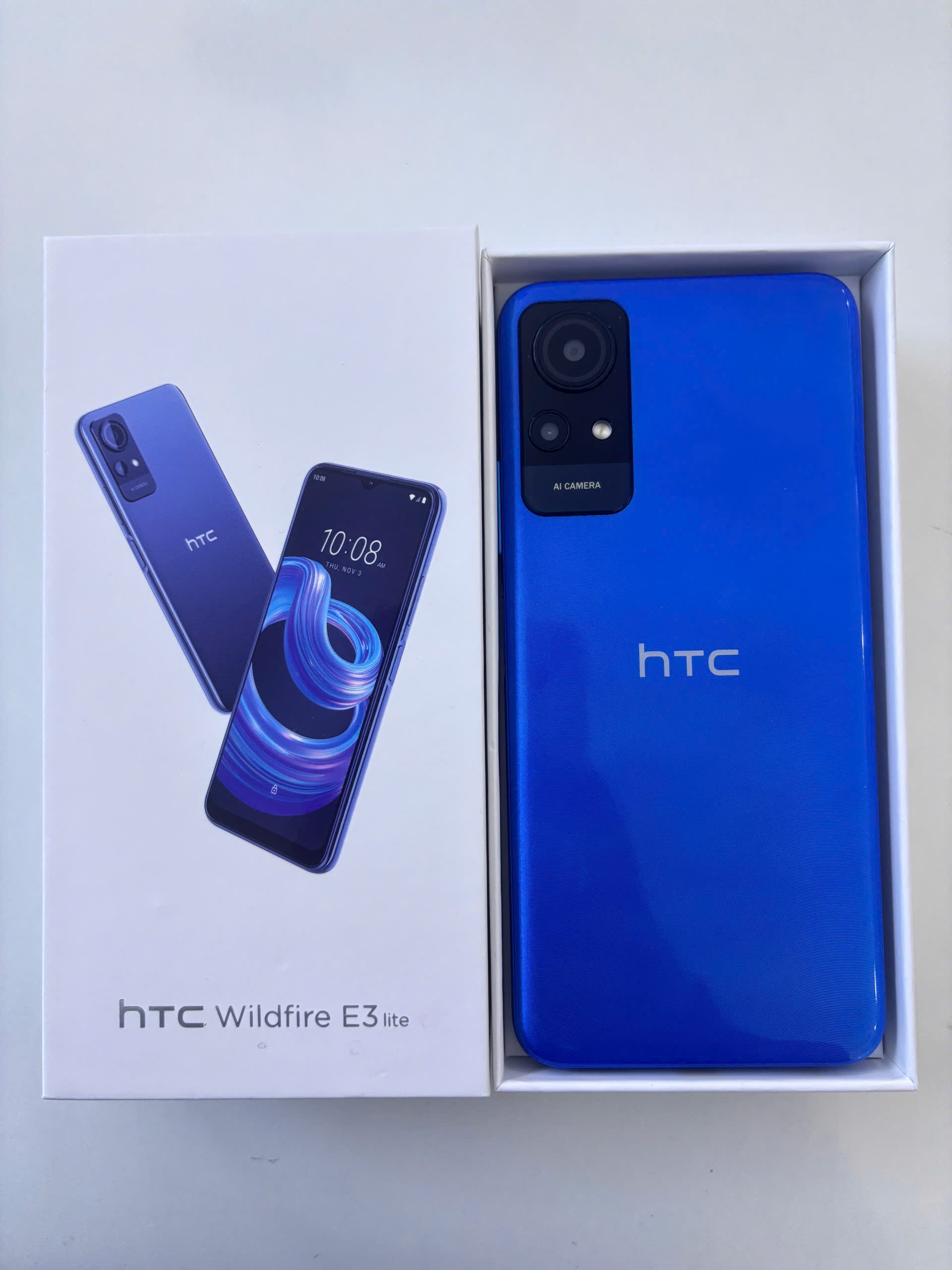 Điện thoại di động HTC Wildfire E3 lite (4GB/64GB) - Xanh (Blue) - TBH