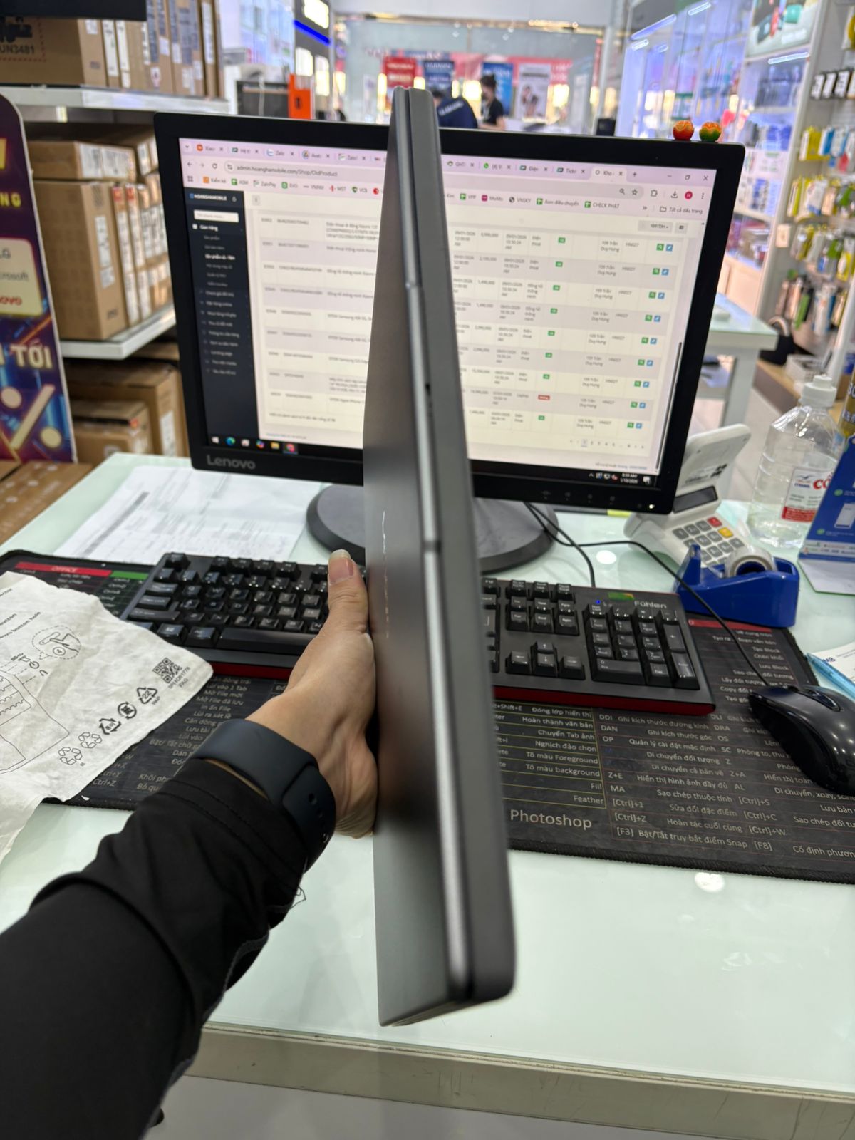 Máy tính xách tay Lenovo Ideapad Slim 3 - 14IRH10, 14" WUXGA_OLED, CORE I5_13420H, 16GB_DDR5, SSD 512GB, Win 11