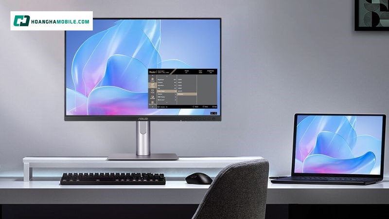 Thiết kế màn hình rộng 24 inch. Thiết kế màn hình rộng 24 inch.