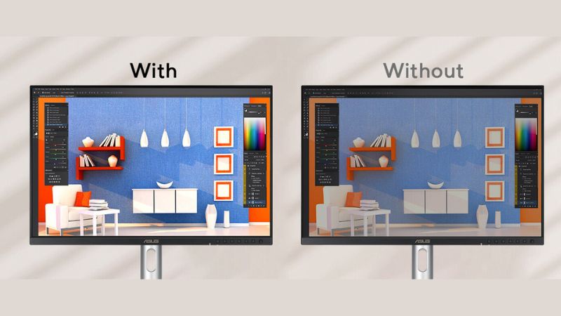 Tích hợp đa dạng công nghệ bảo vệ mắt người dùng.