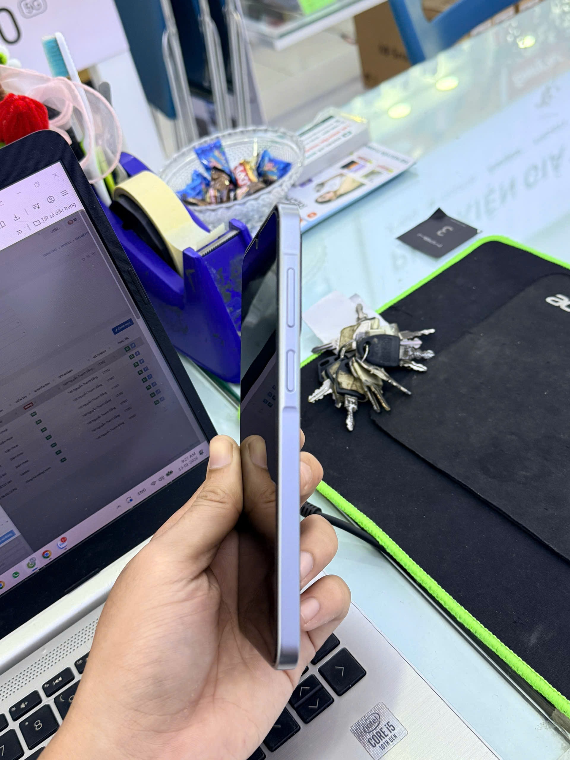 ĐTDĐ Samsung A17 LTE, SM-A175F/DS,8+128, Xám - 355500726016710 - A175FZADXXV