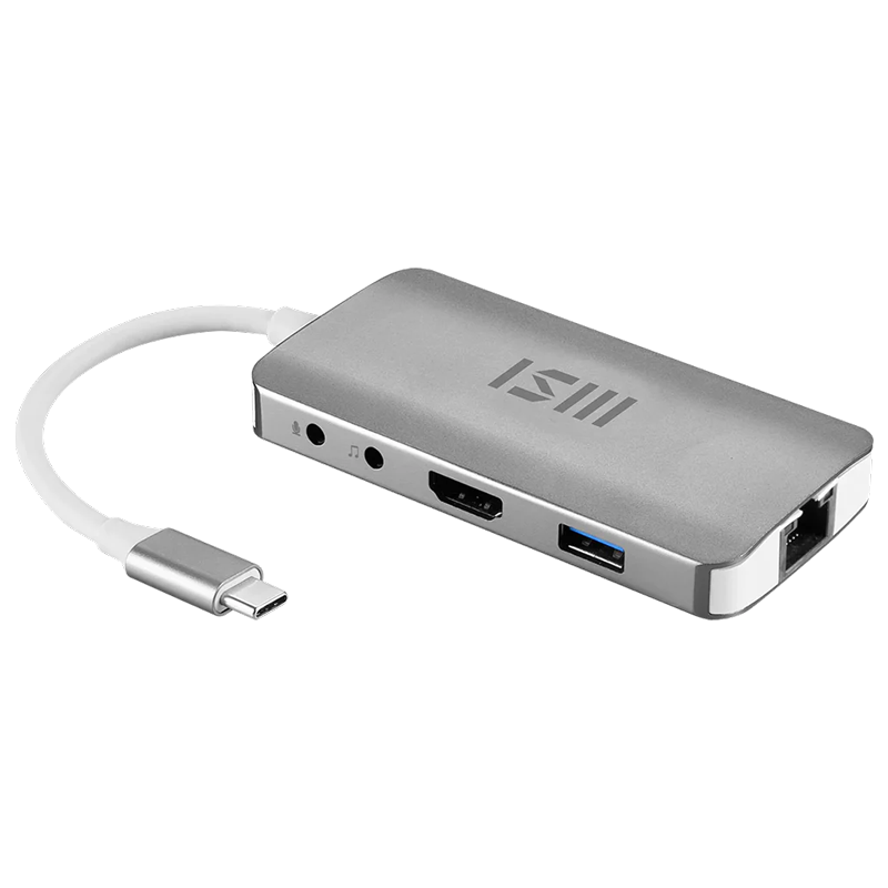 MSI 9in1 Type-C Multi-port Hub, S53-0400210-V3 - Máy cũ, TBH