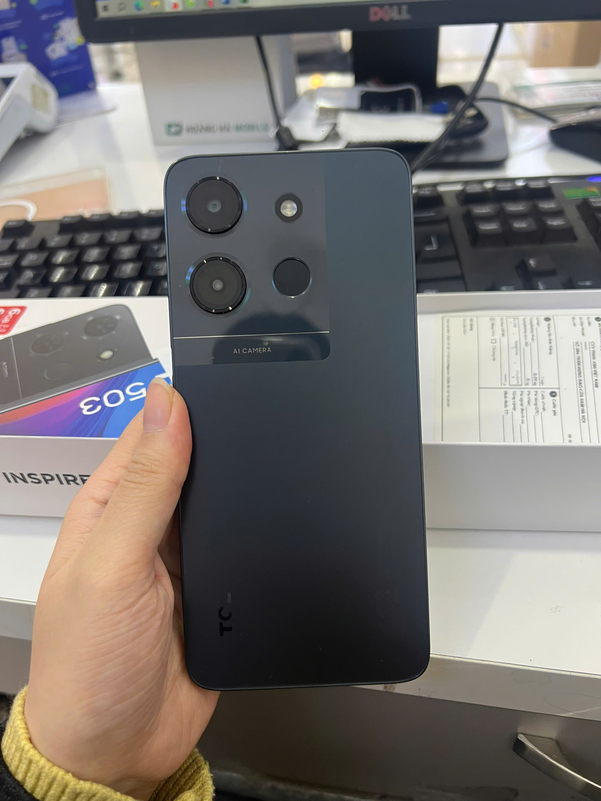 Điện thoại di động TCL 503 T442M (3+64GB) Space Gray_T442M - 356335130038615 - T442M3ALCVN12