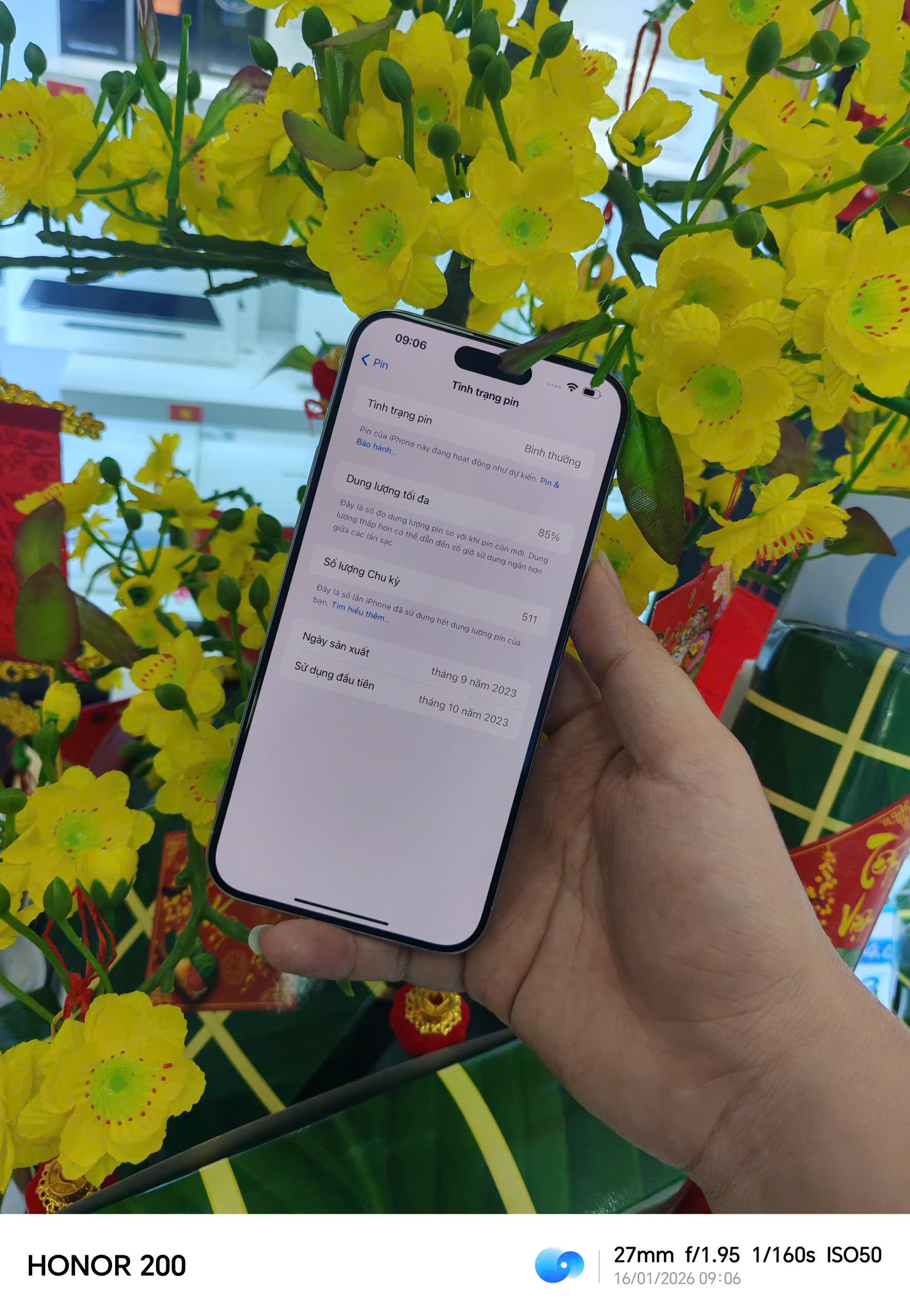 iPhone 15 Pro Max 256GB - Chính hãng VN/A Cũ