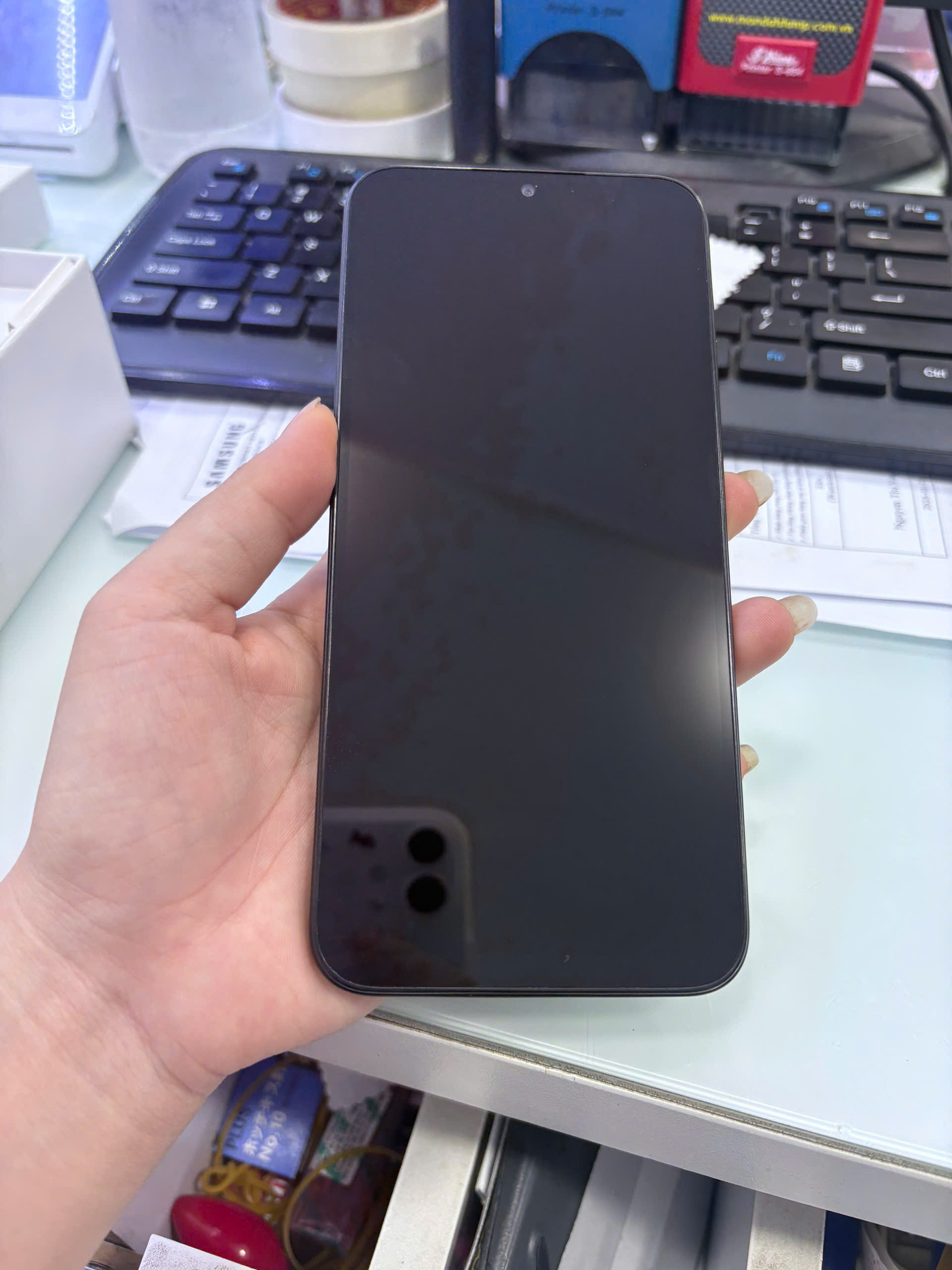 ĐIỆN THOẠI DI ĐỘNG (TEL) REDMI 15C 6.9"/MTK Helio G81 Ultra/4G/128G/50MP+QVGA/8MP/6000mAh (25078RA3EY)/ĐEN (6932554446833) - 864