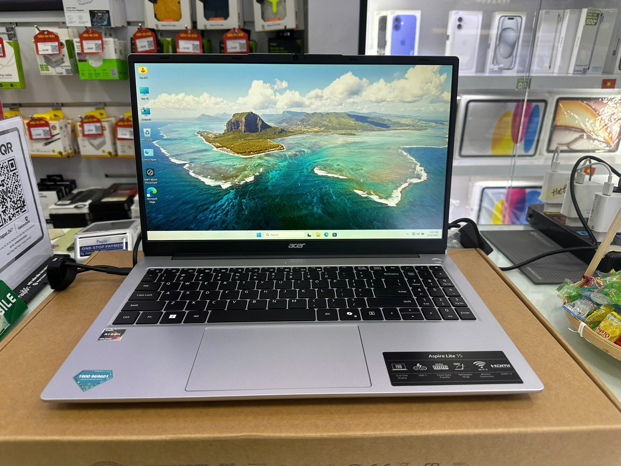 Laptop Acer Aspire Lite AL15-41P-R3U5 TBH