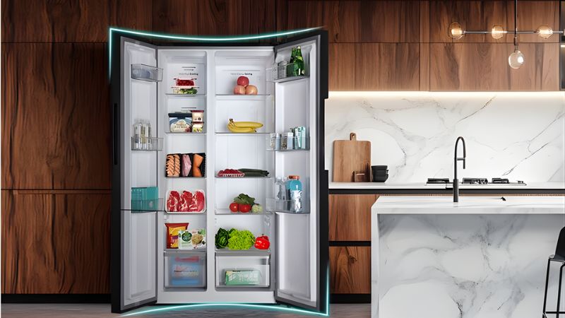 Công nghệ làm lạnh đồng đều, bảo quản thực phẩm tươi ngon.