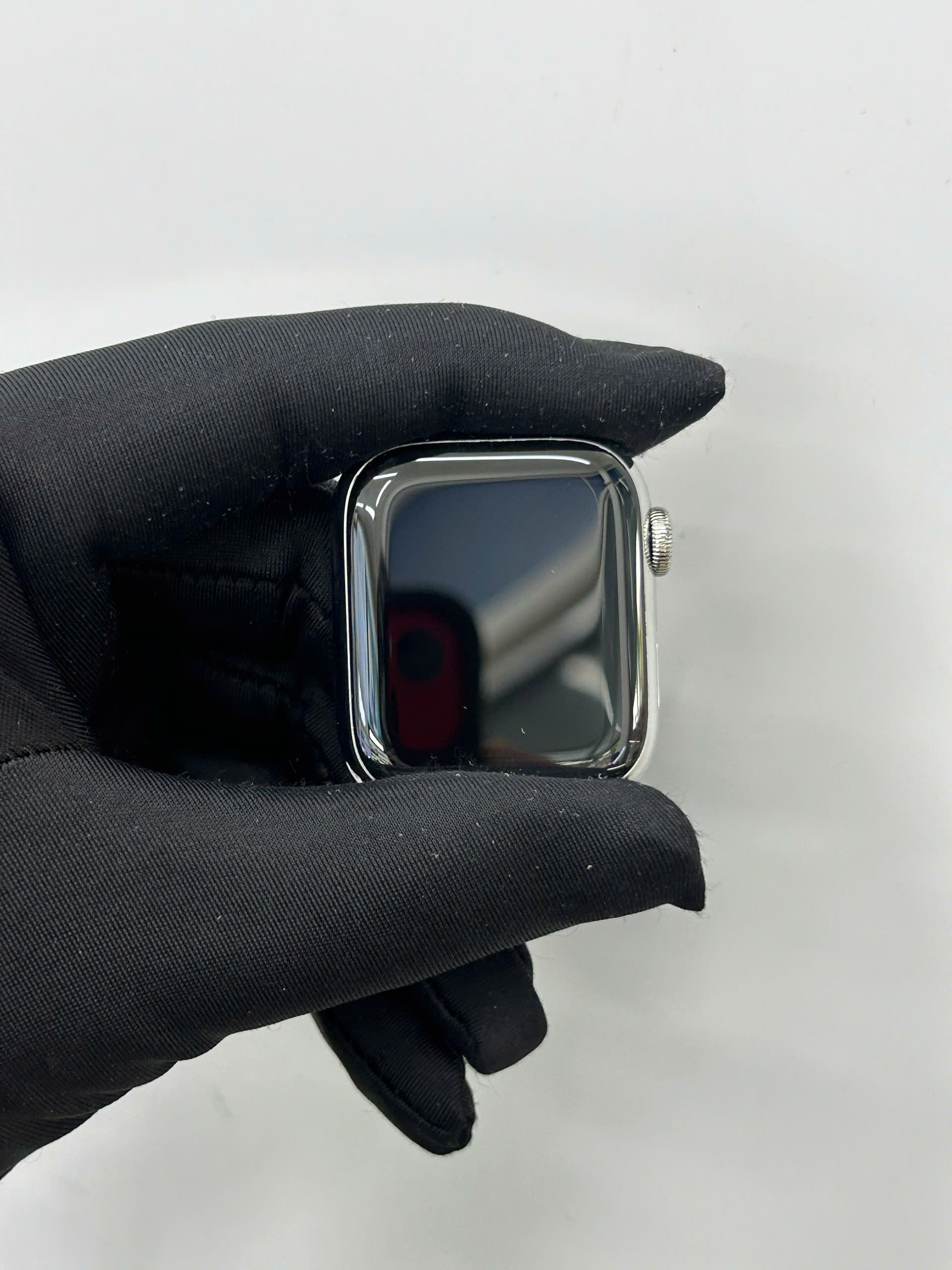 Apple Watch Series 8 GPS + Cellular 41mm Silver Stainless Steel Case with Silver Milanese Loop_MNJ83VN/A - SL0W735J90X - MNJ83VN